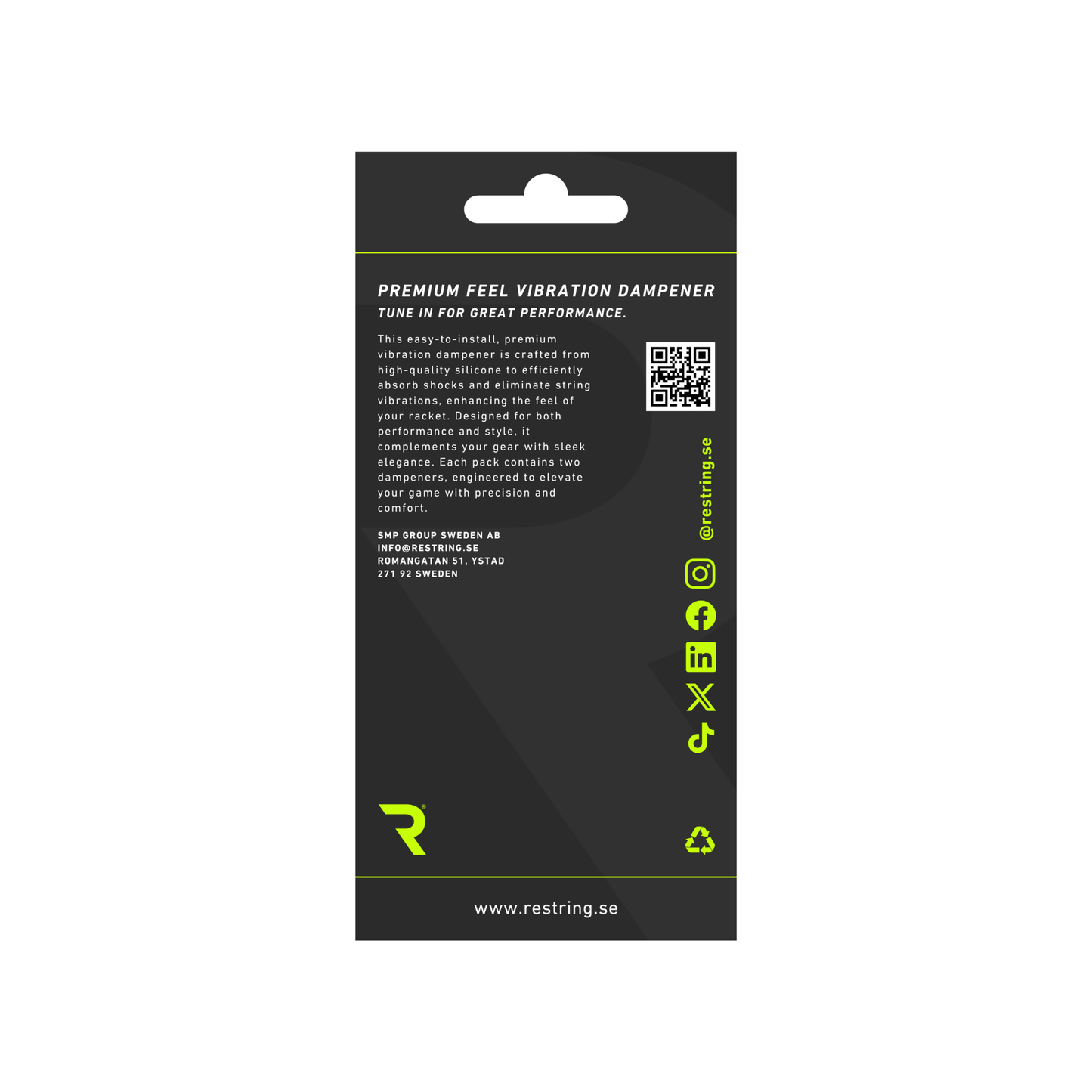 Premium Feel Vibration Dampener 2 - Pack - Revolza