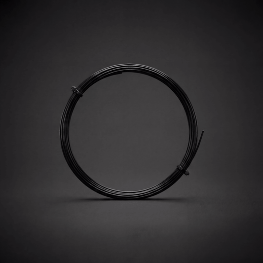 Black Pearl Tennis String - 1.20 mm (12 m Set) - Revolza