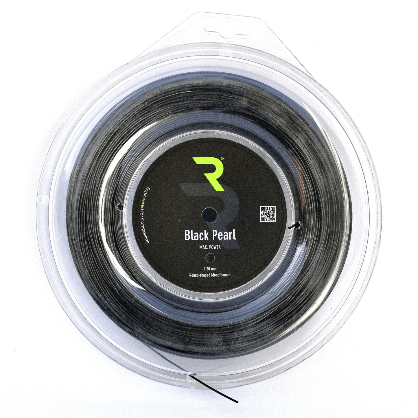 Black Pearl Tennis String - 1.20 mm (200 m Reel) - Revolza