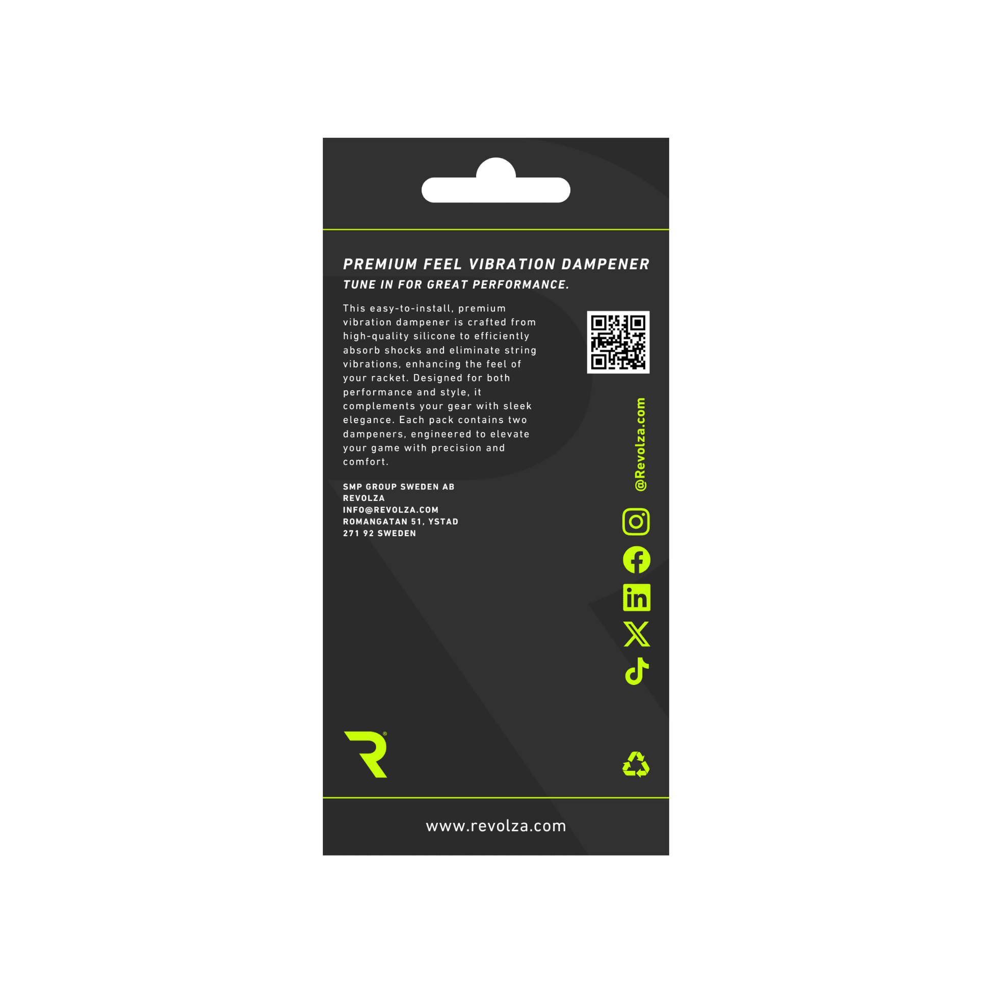 Premium Feel Vibration Dampener 2 - Pack - Revolza